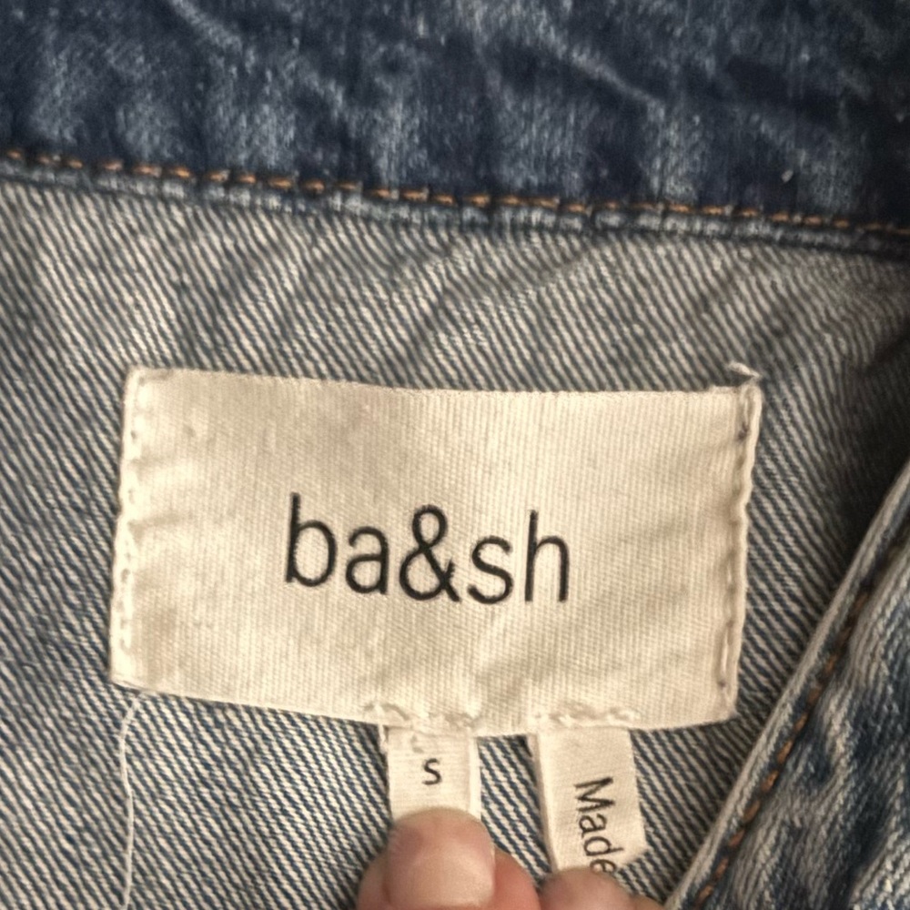 ba&sh Blue Jean Jacket - Picture 4 of 5